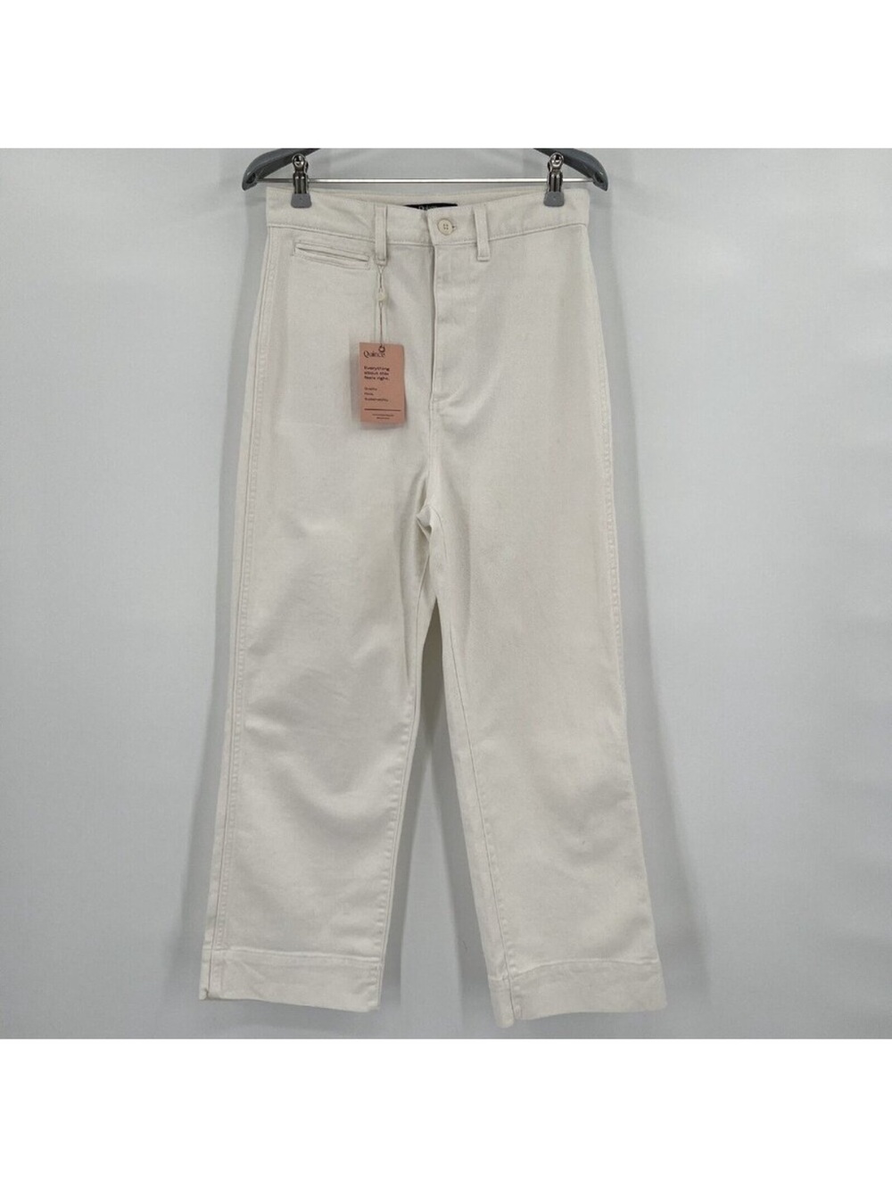 Quince Cotton Twill Denim Pants Size 24 NWT